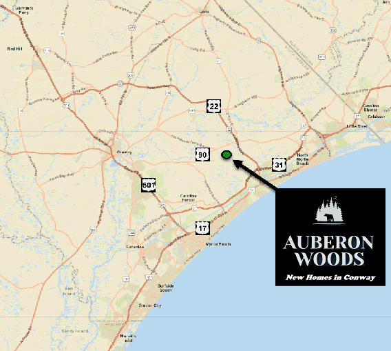 Auberon Woods new home community in Conway