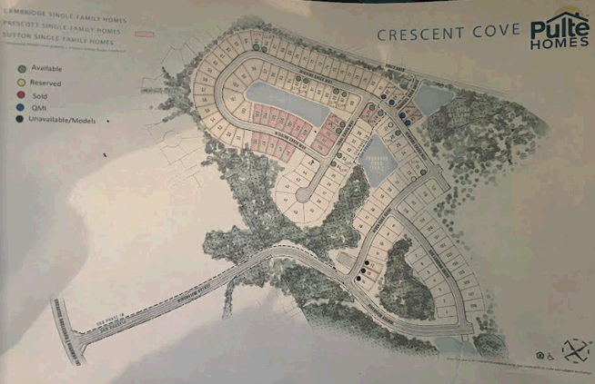 Crescebt Cove new home community in Myrtle Beach