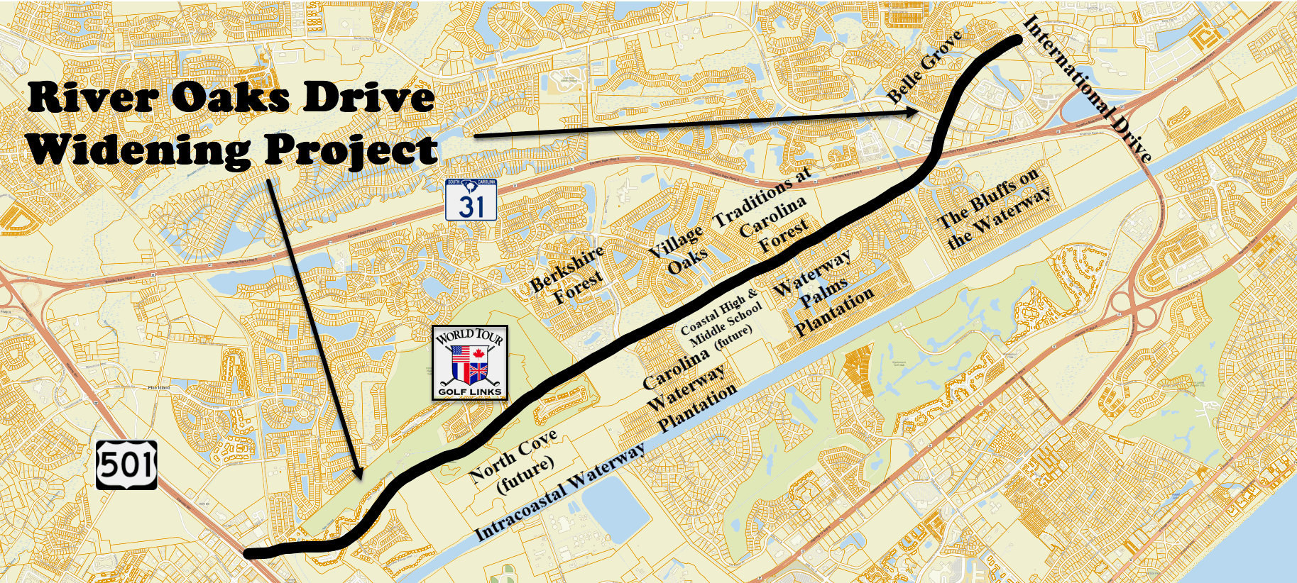 River Oaks Drive Widening Project