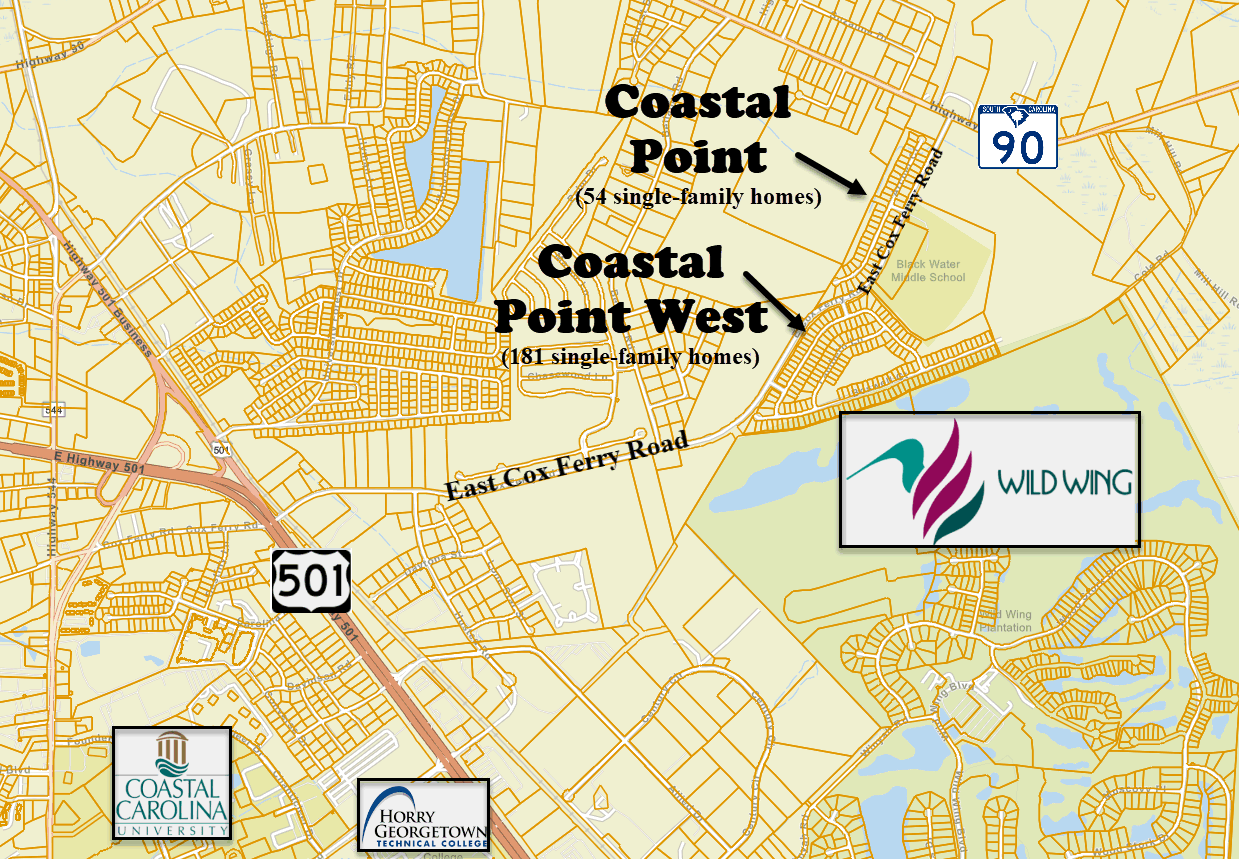 Coastal Point West in Conway by Mongo Homes