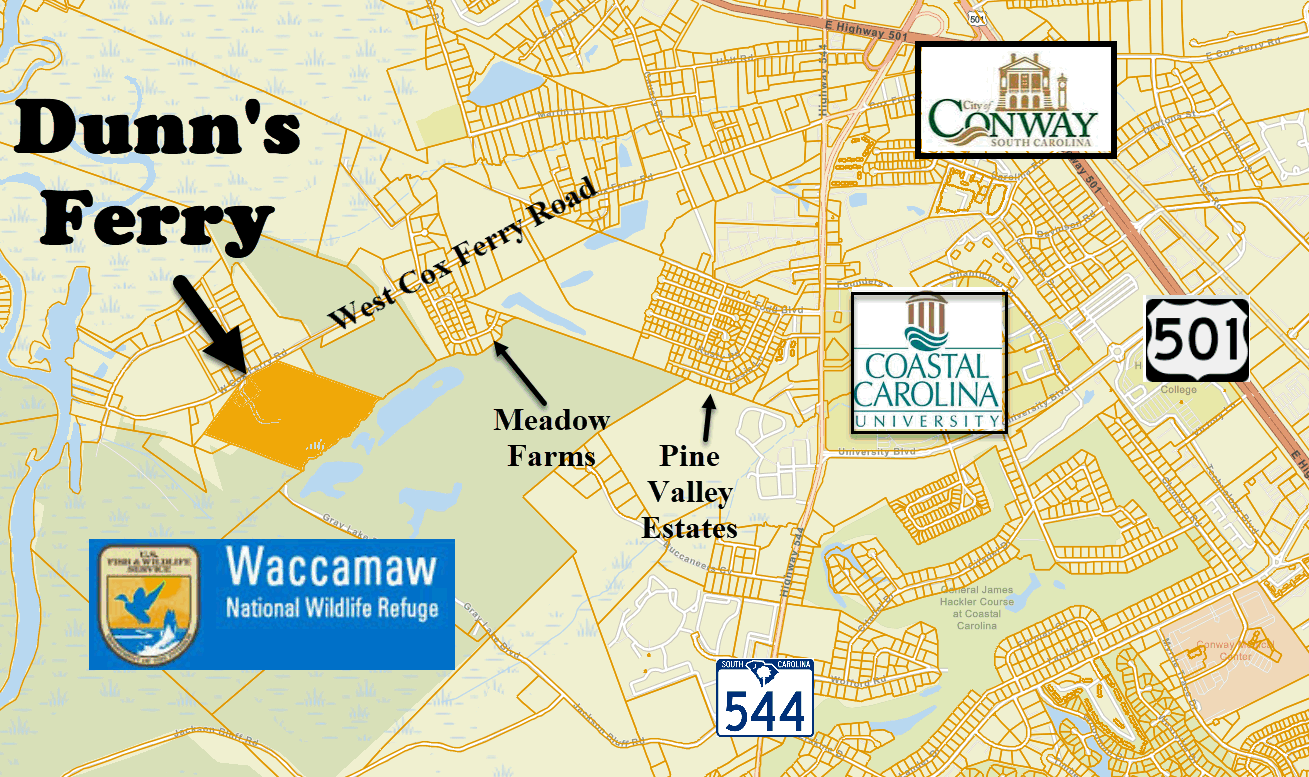 Dunn's Ferry in Conway