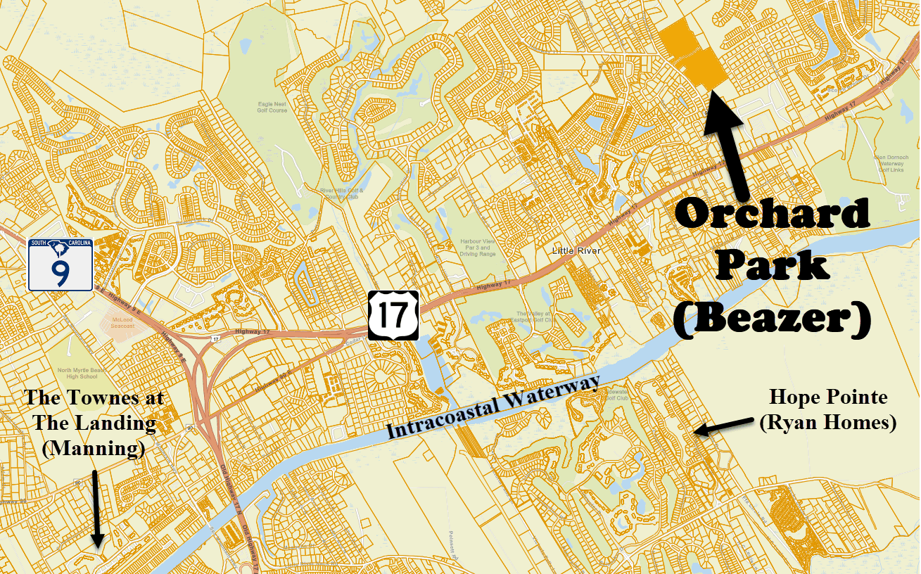 Orchard Park in Little River by Beazer Homes