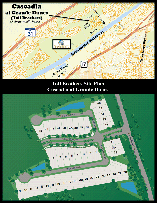 Cascadia at Grande Dunes by Toll Brothers