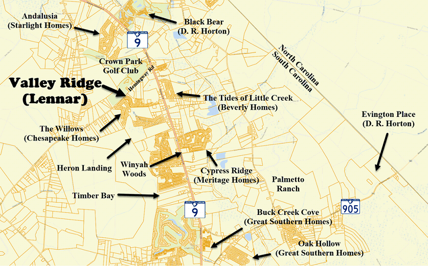 Valley Ridge in Longs by Lennar