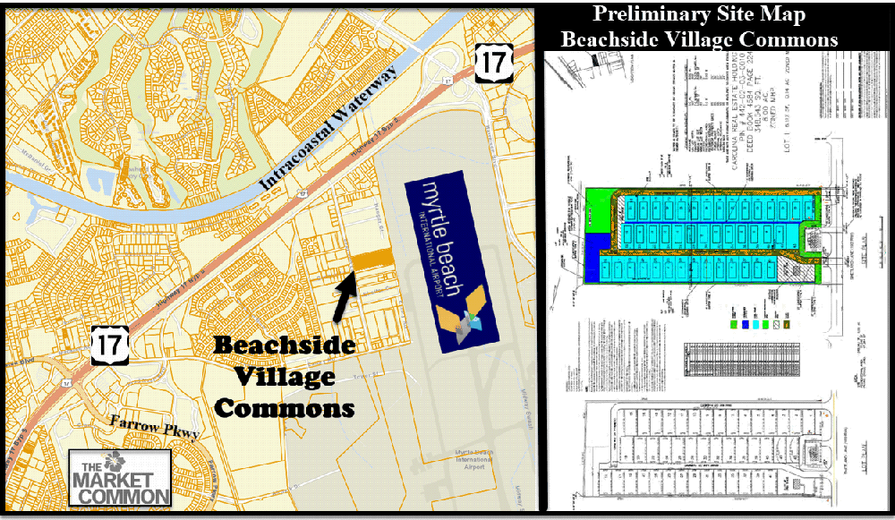 Beachside Village Commons in Myrtle Beach
