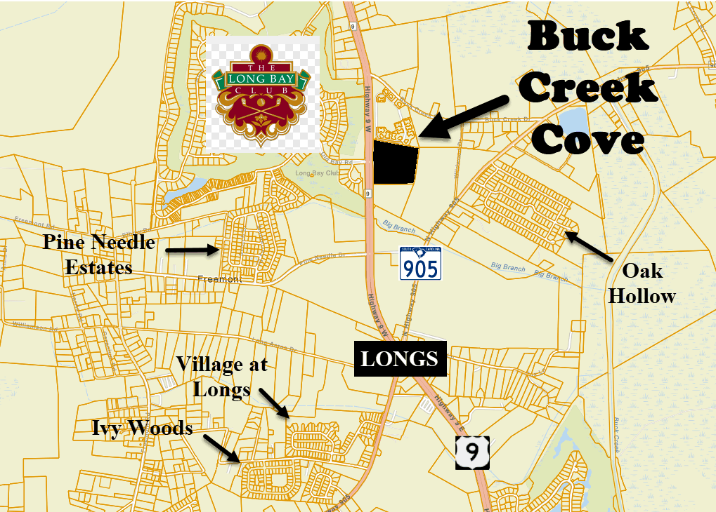 Bucj Creek Cove in Longs by Great Southern Homes