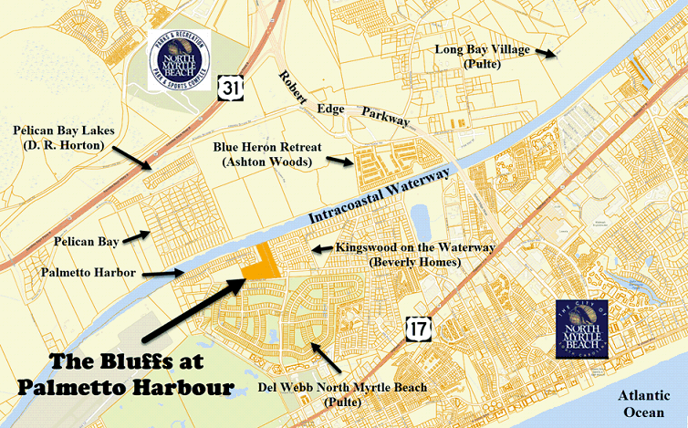 The Bluffs at Palmetto Harbor in North Myrtle Beach