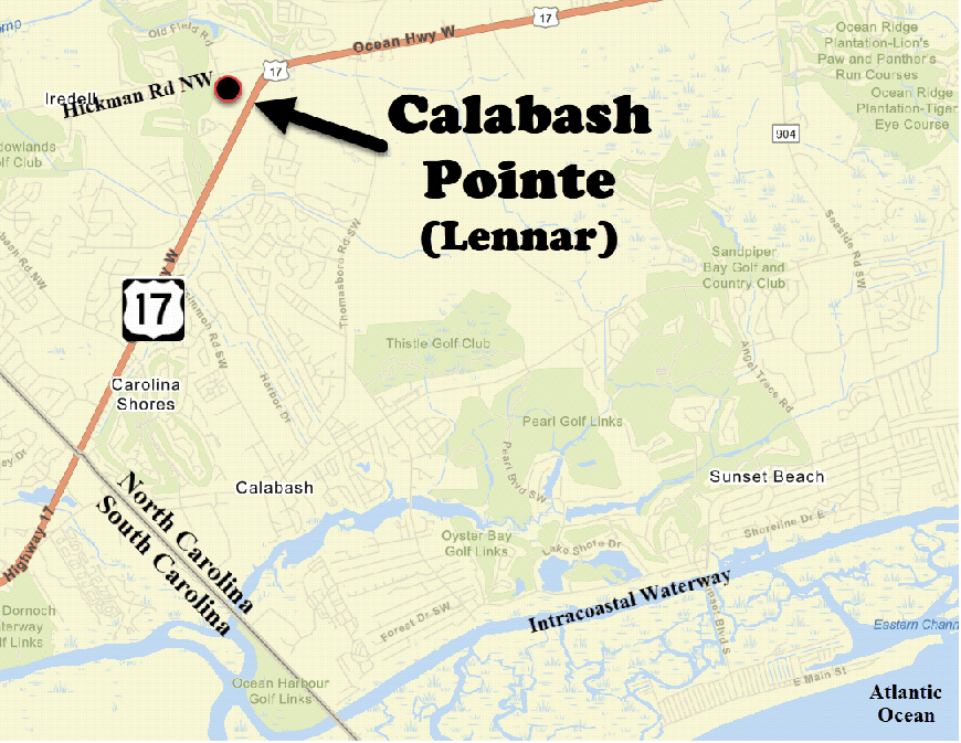 Calabash Pointe by Lennar in Calabash, North Carolina