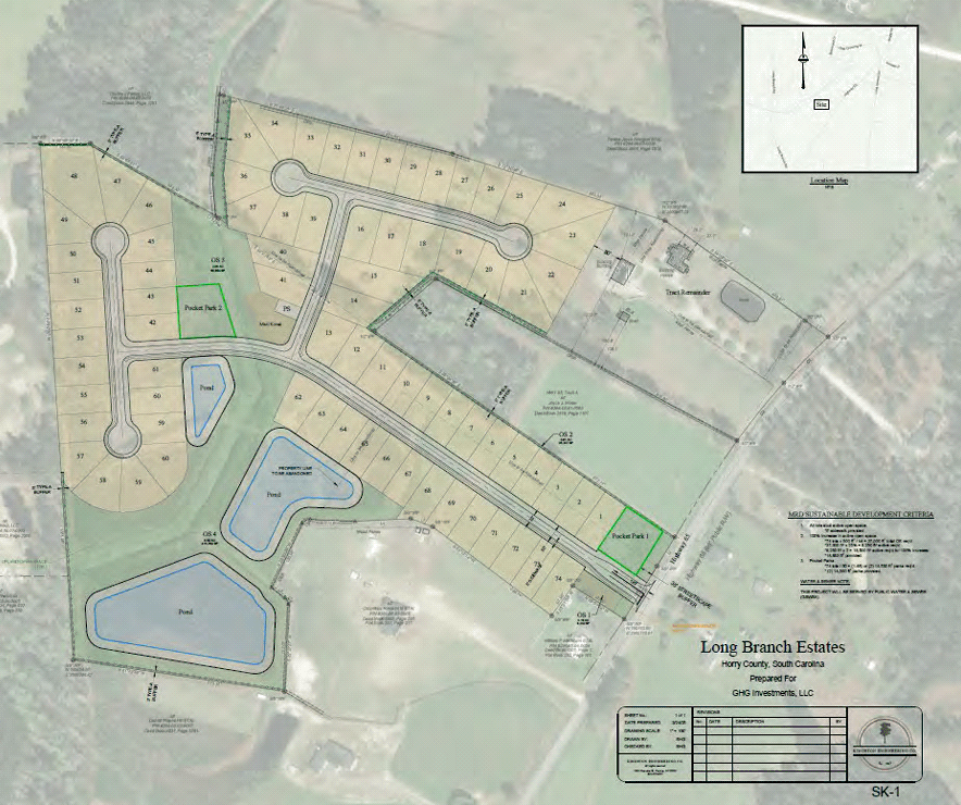 Long Branch Estates Conceptual Plan