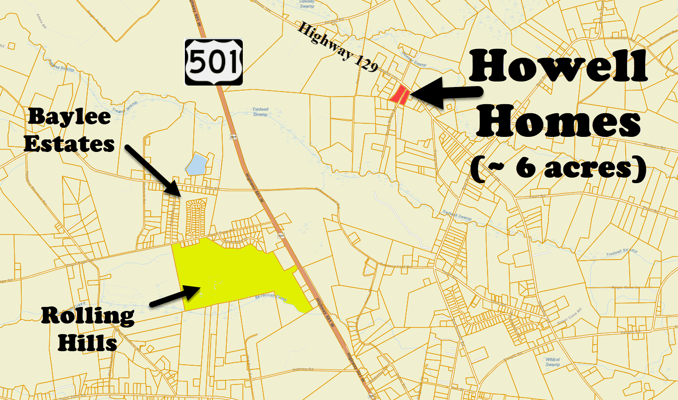 Howell Homes building in Aynor