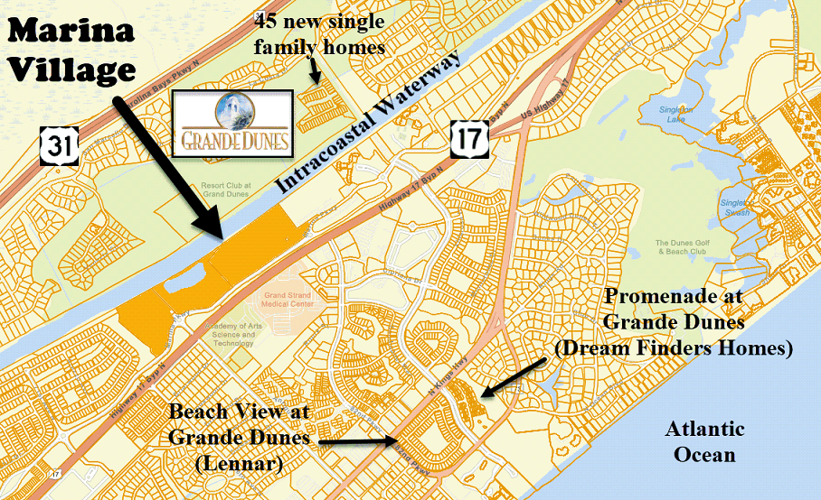 Marina Village in Grande Dunes Myrtle Beach
