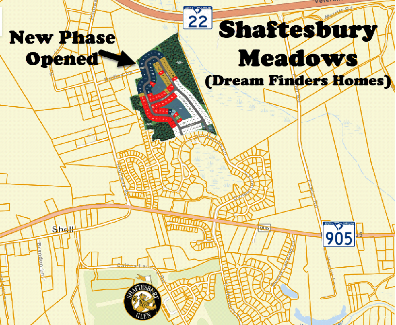 Shaftesbury Meadows in Conway by Dream Finders Homes
