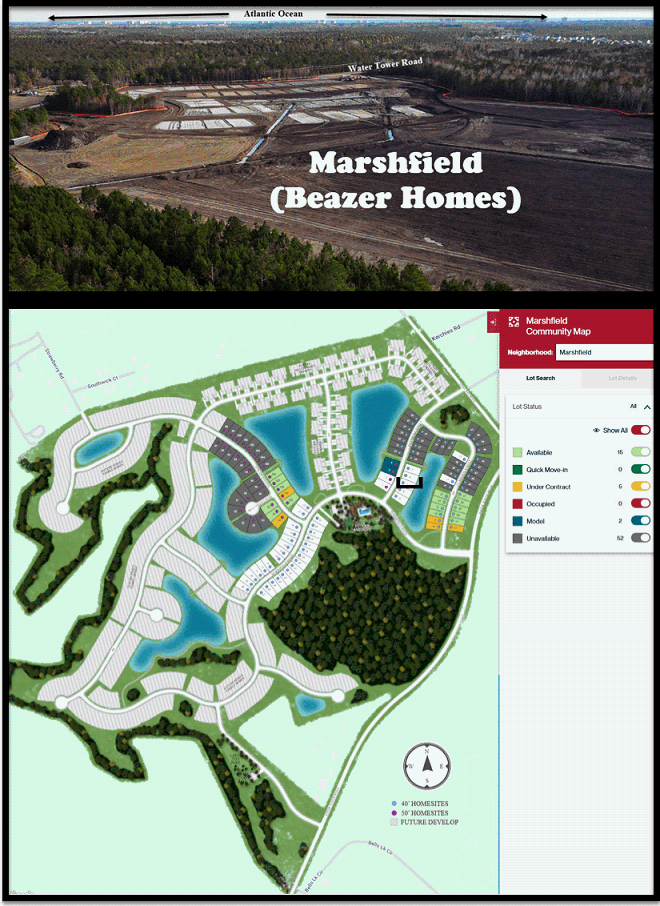 Marshfield in North Myrtle Beach by Beazer Homes