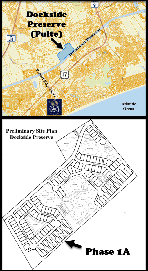 Dockside Preserve in North Myrtkle Beach byPulte