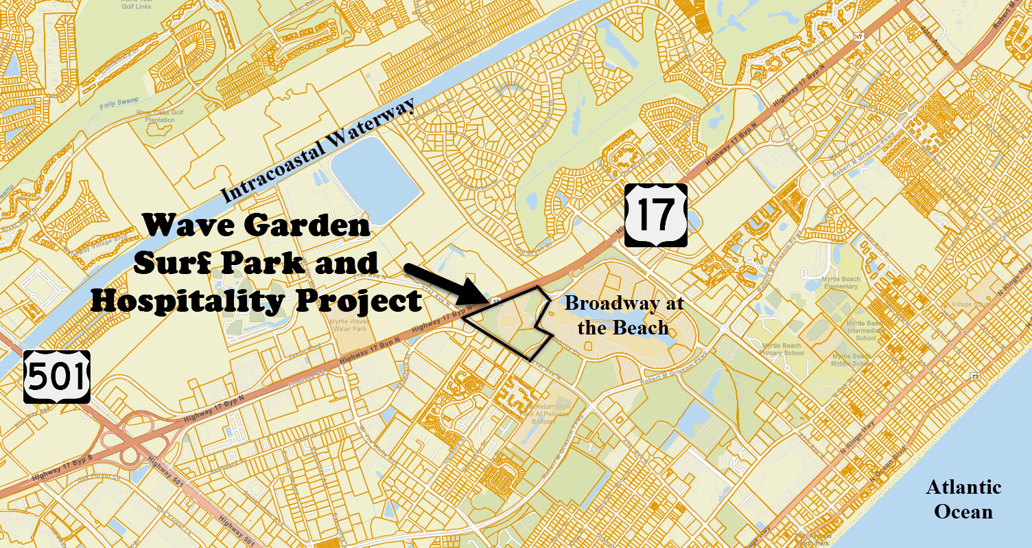 Wave Garden and Surf Park in Myrtle Beach