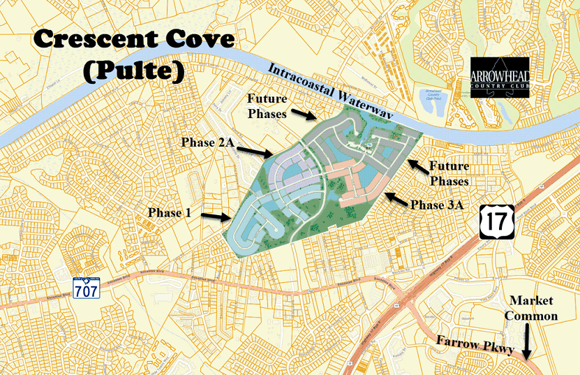 Crescent Cove in Myrtle Beach by Pulte