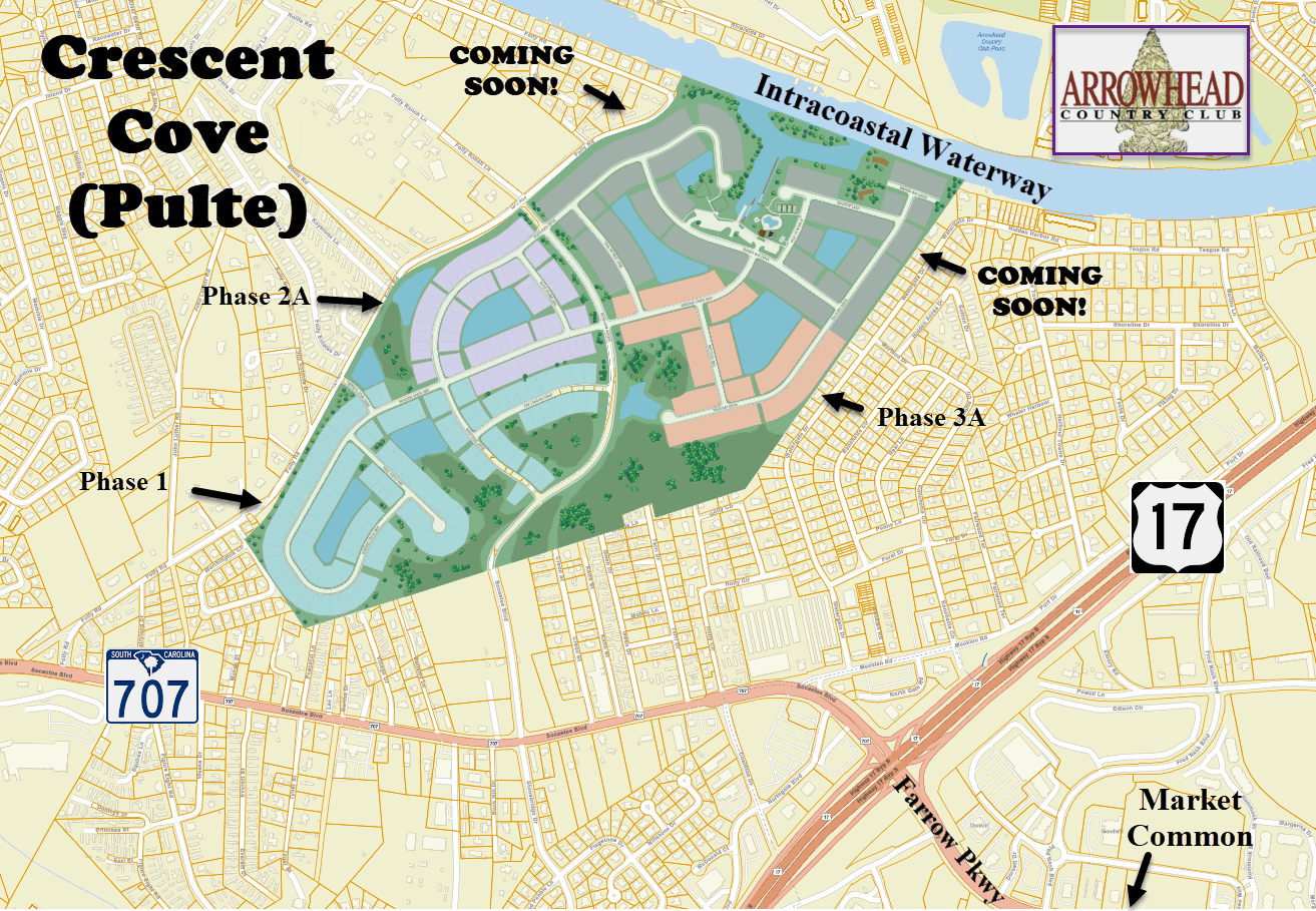 Crescent Cove in Myrtle Beach by Pulte