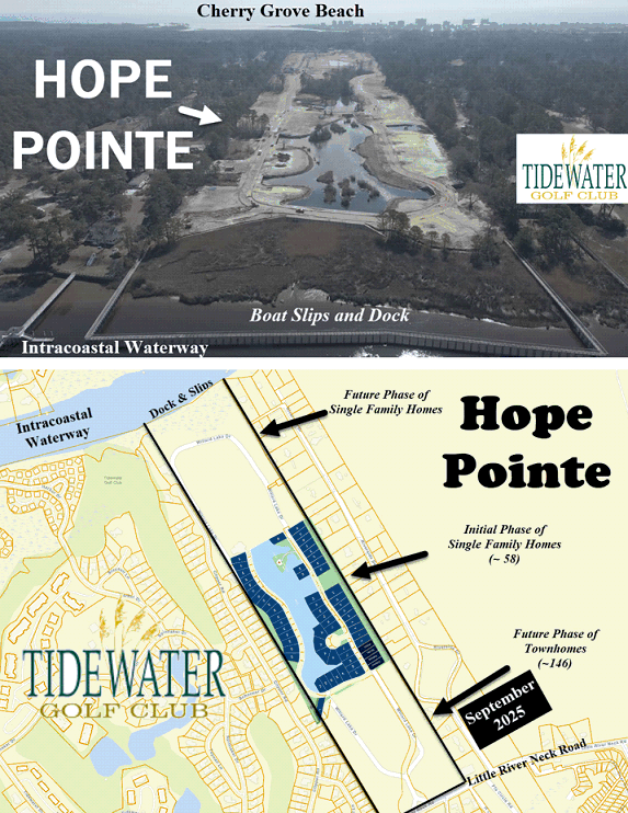 Hope Pointe by Ryan Homes in North Myrtle Beach