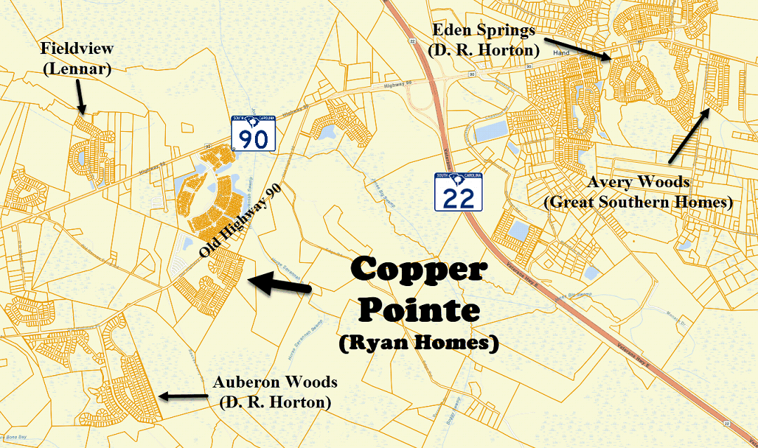 Copper Pointe in Conway by Ryan Homes