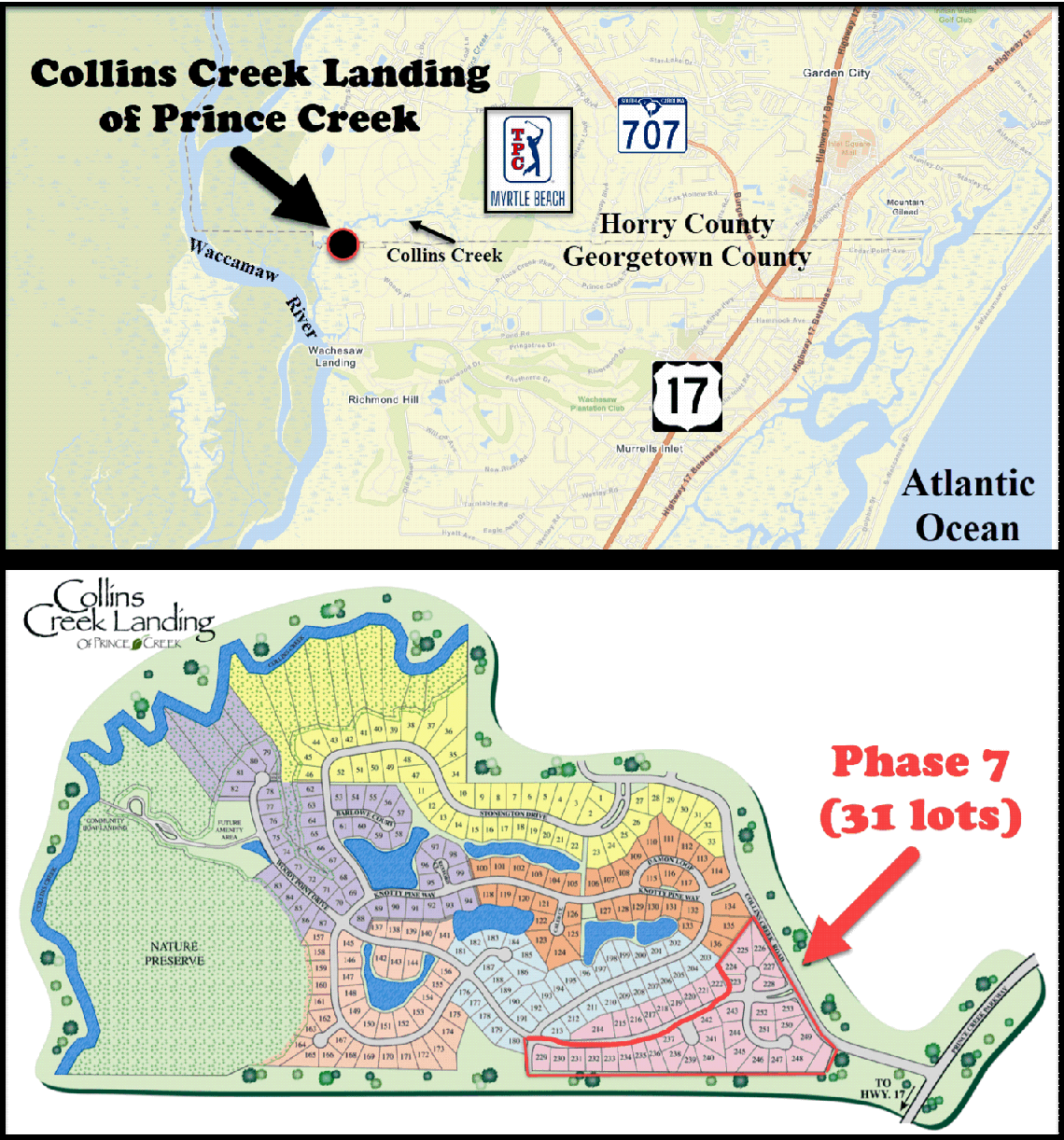 Collins Creek Landing of Prince Creek