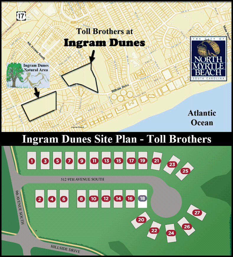 Ingram Dunes by Toll Brothers in North Myrtle Beach