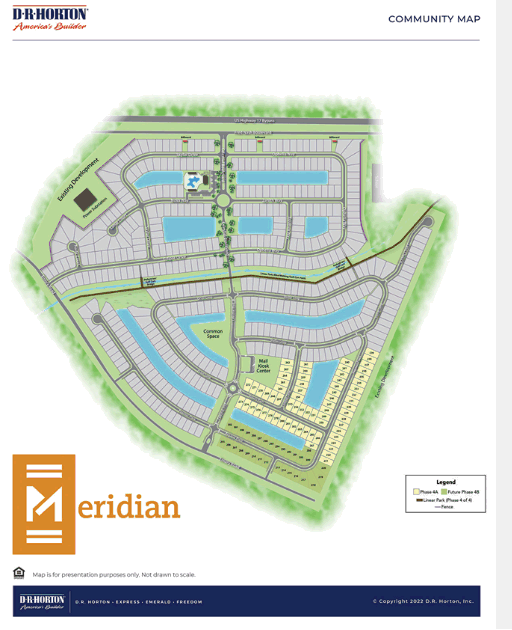 Summit at Meridian new homes in Myrtle Beach by D. R. Horton