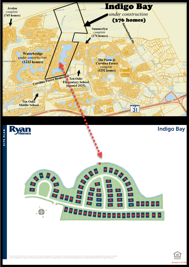 Ryan Homes at Indigo Bay