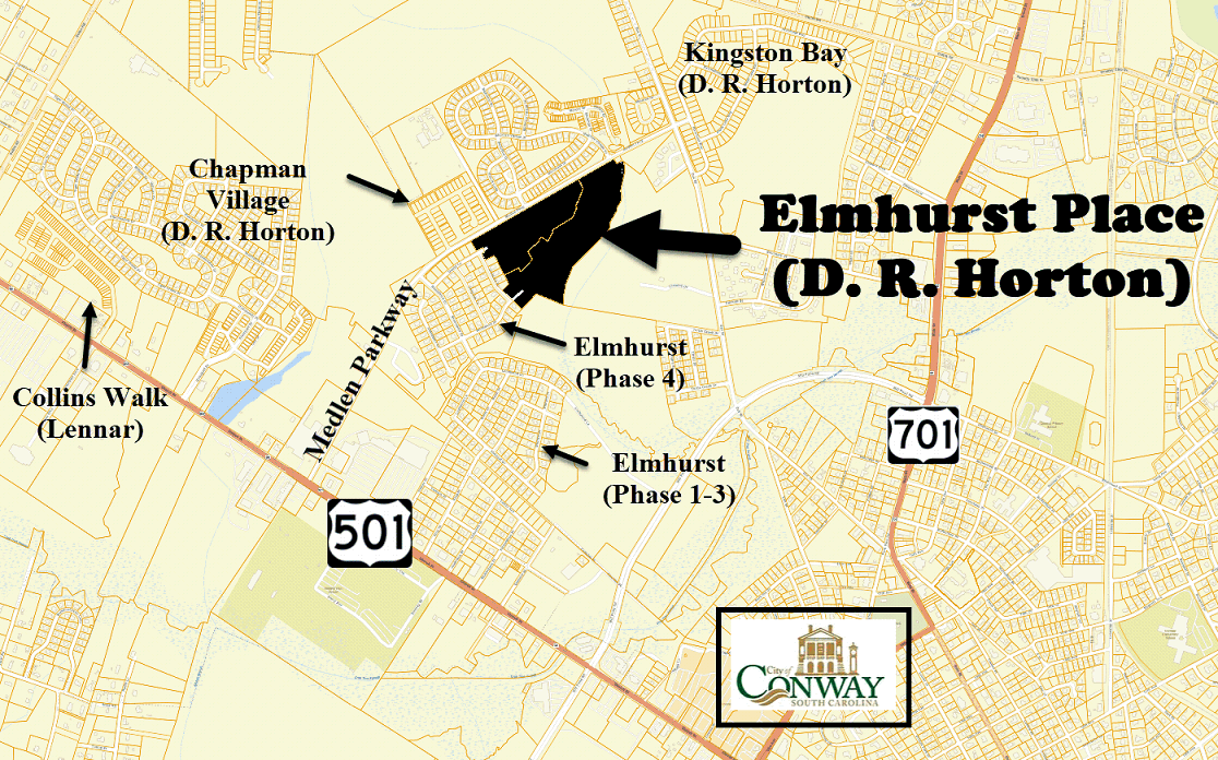 Elmhurst Place in Conway by D. R. Horton