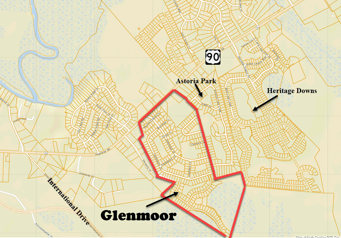 New construction in Glenmoor in Conway