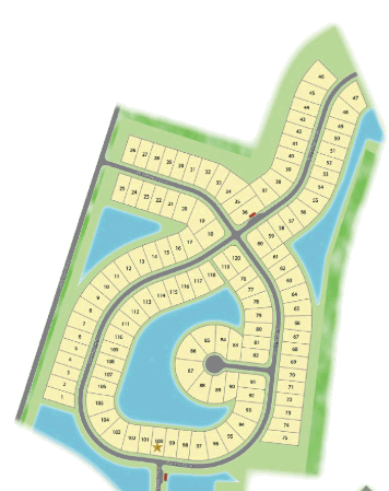 D. R. Horton Community Map of Rich Square at Brunswick Plantation