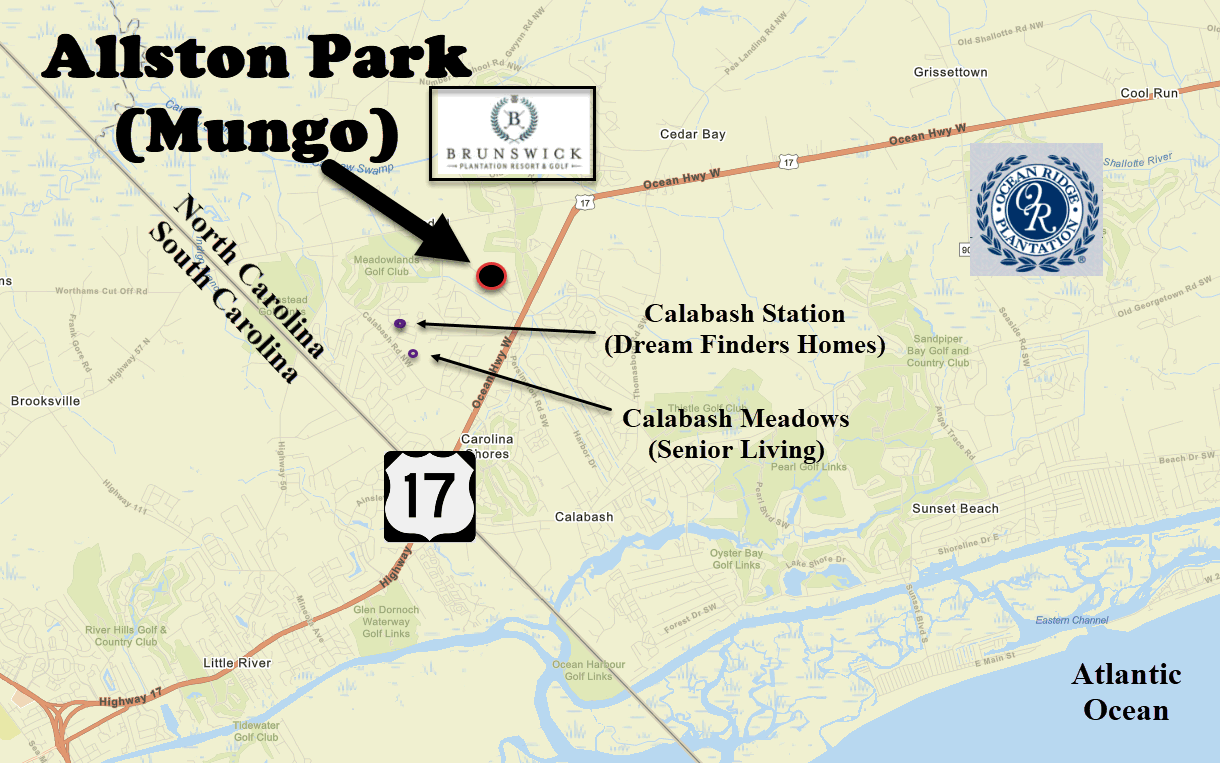 Allston Park in Calabash by Mungo Homes
