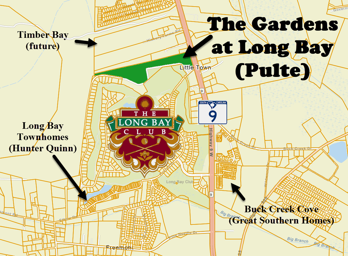Gardens at Long Bay in Longs by Pulte
