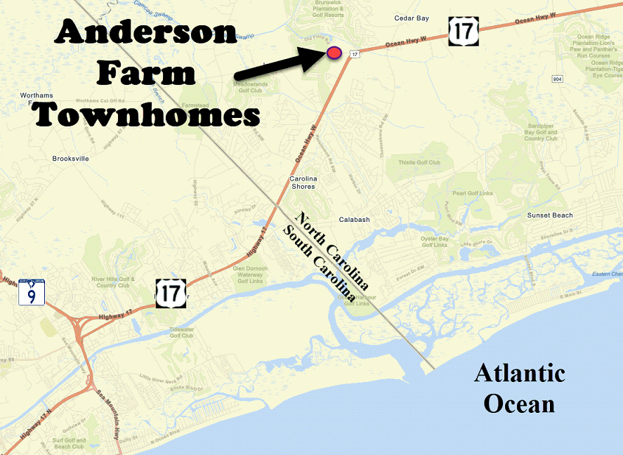 Anderson Farm Townhomes in Calabash