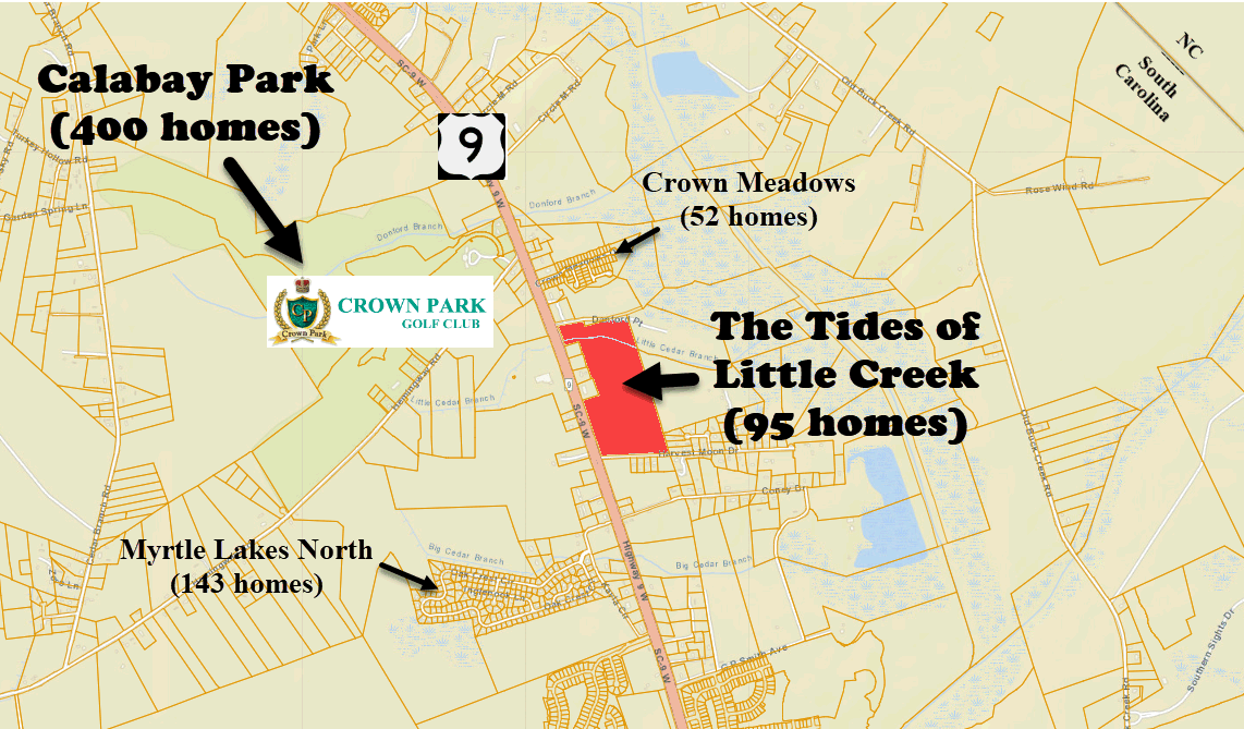 Calabay Park new home community in Longs