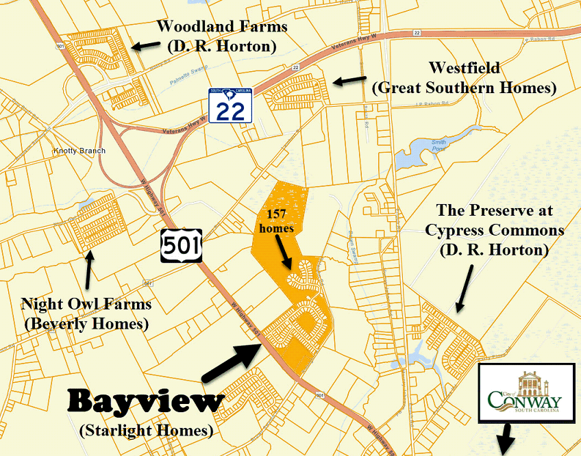 Bayview in Conway by Starlight Homes