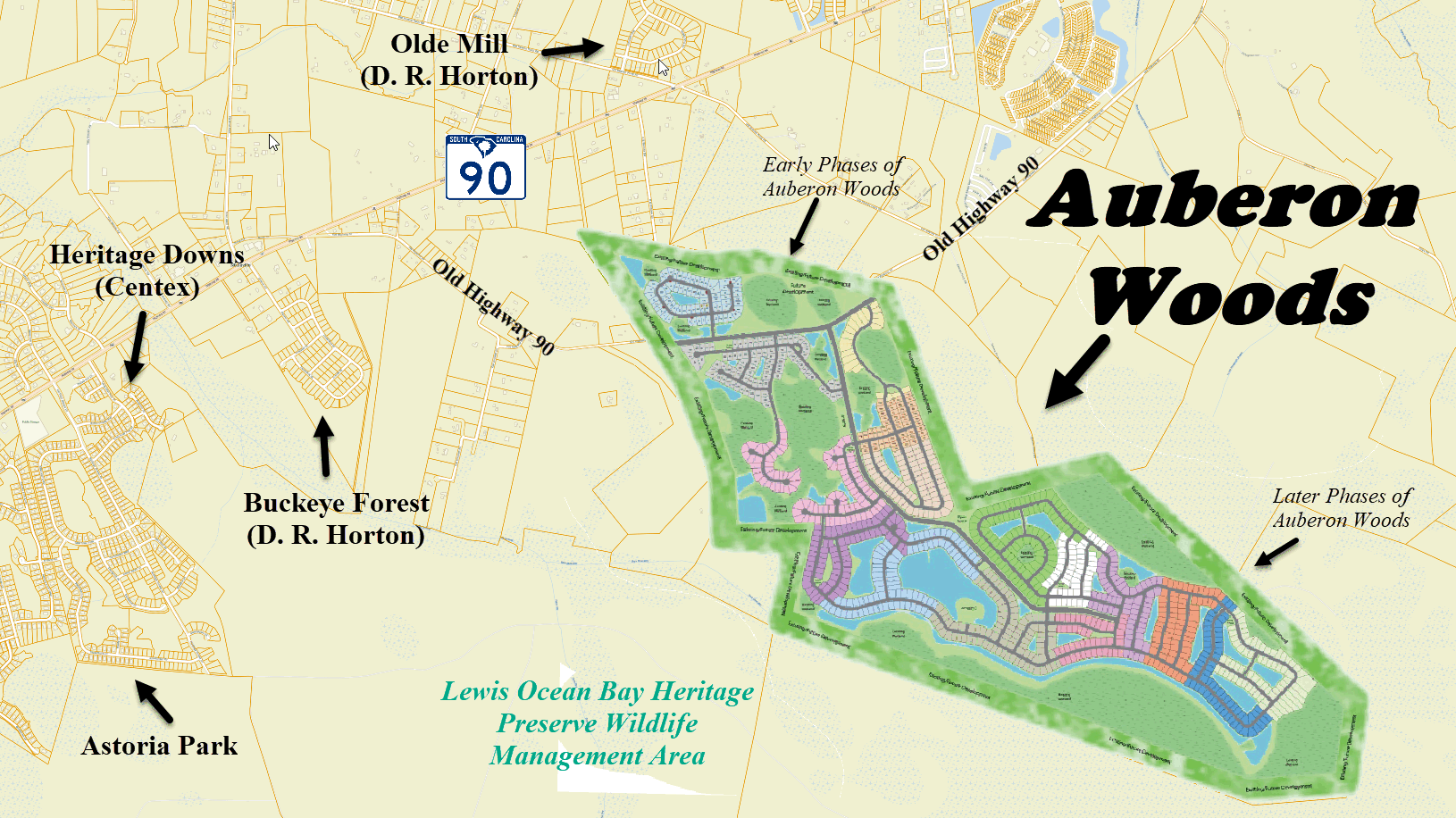 Auberon Woods by D. R. Horton