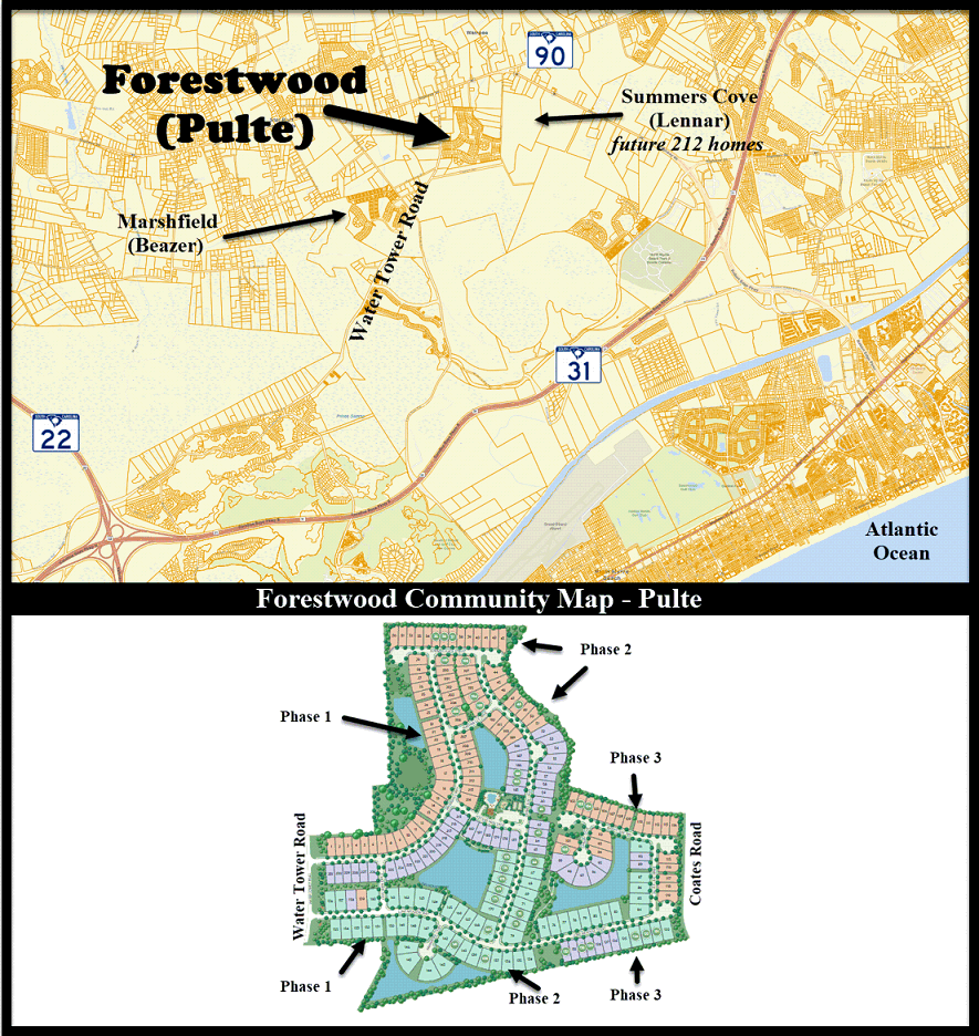 Forestwood in North Myrtle Beach by Pulte