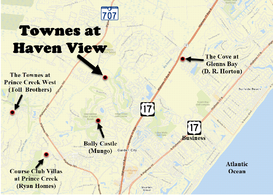 The Townes at Haven View in Murrells Inlet