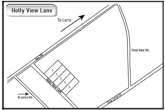 Holly View Lane new home community by Creekside Homes in Loris.