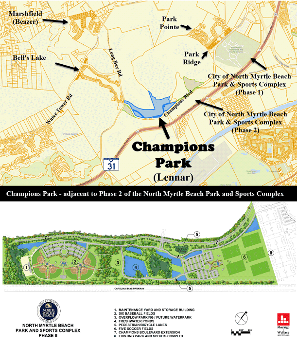 Champions Parl in Little River by Lennar
